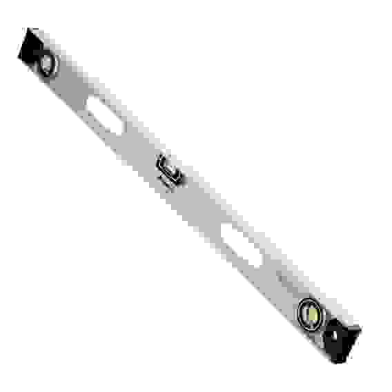 Уровень алюминиевый "Рельс", 800 мм, 3 глазка (1 поворотный)// Matrix