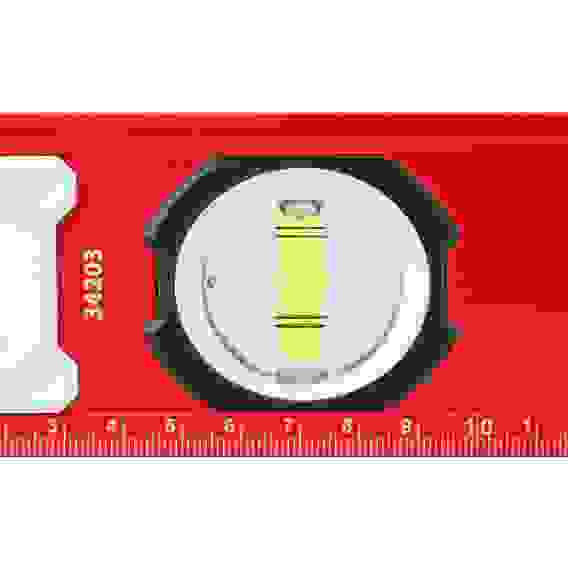 Уровень алюминиевый, фрезерованный, 3 глазка, рукоятки, 1000 мм// Matrix