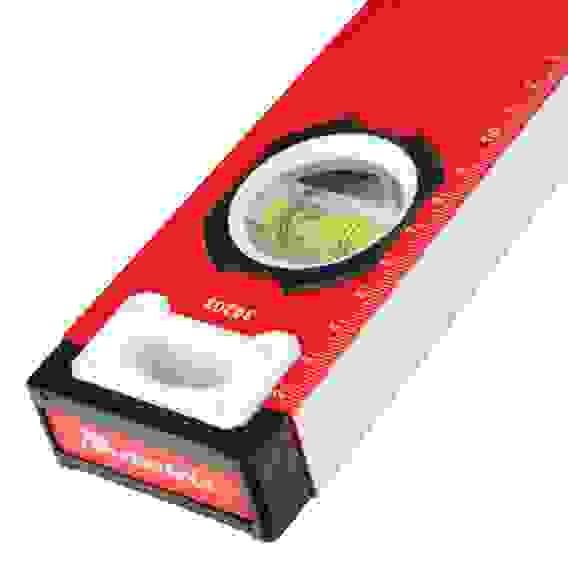 Уровень алюминиевый, фрезерованный, 3 глазка, рукоятки, 1000 мм// Matrix