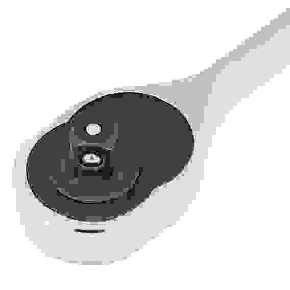 Ключ-трещотка 1/2", 45 зубьев, цельнометаллический, с быстрым сбросом, CrV, хром// Сибртех