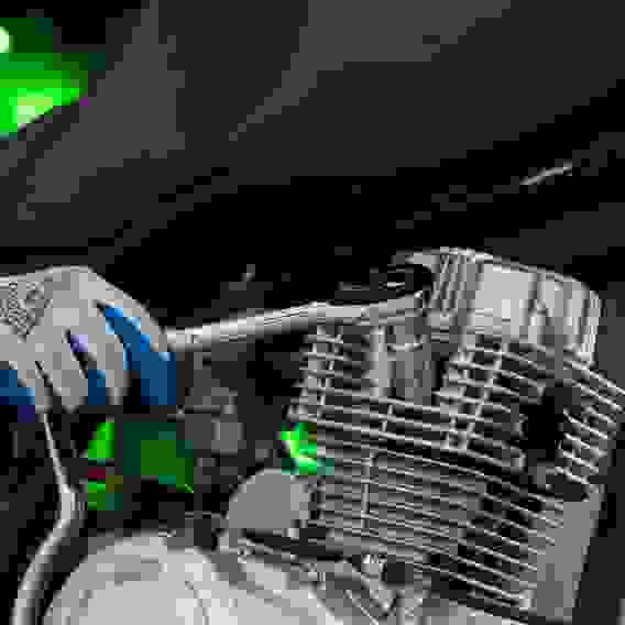 Ключ-трещотка 1/2", 45 зубьев, цельнометаллический, с быстрым сбросом, CrV, хром// Сибртех