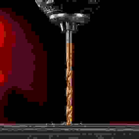 Сверло по металлу, 3,2 мм, HSS, нитридтитановое покрытие, цилиндрический хвостовик// Matrix