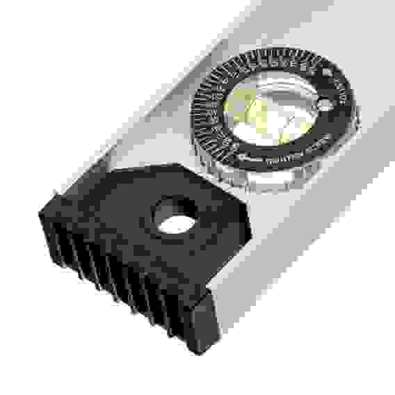 Уровень алюминиевый "Рельс", 600 мм, 3 глазка (1 поворотный)// Matrix