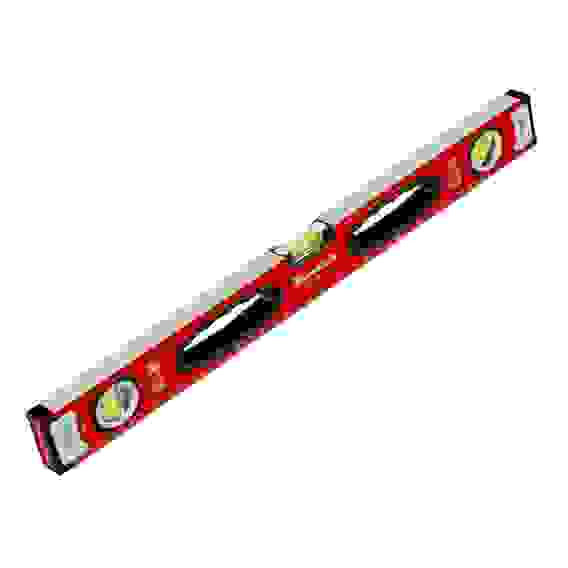 Уровень алюминиевый, фрезерованный, 3 глазка, рукоятки, 600 мм// Matrix