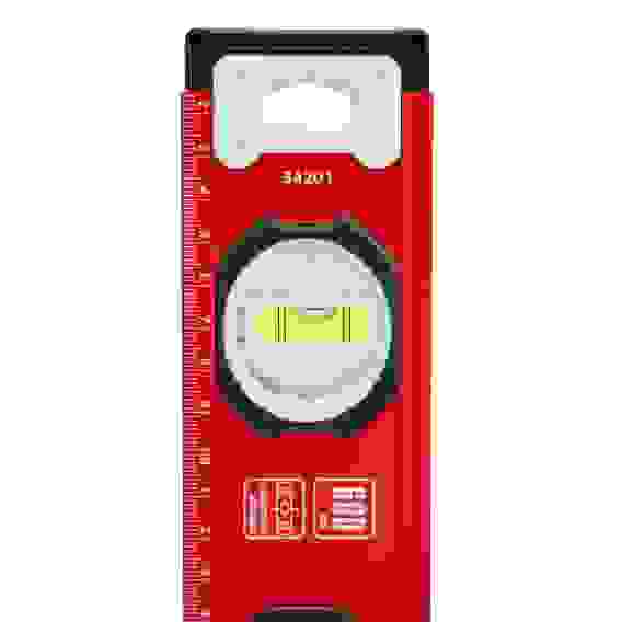 Уровень алюминиевый, фрезерованный, 3 глазка, рукоятки, 600 мм// Matrix