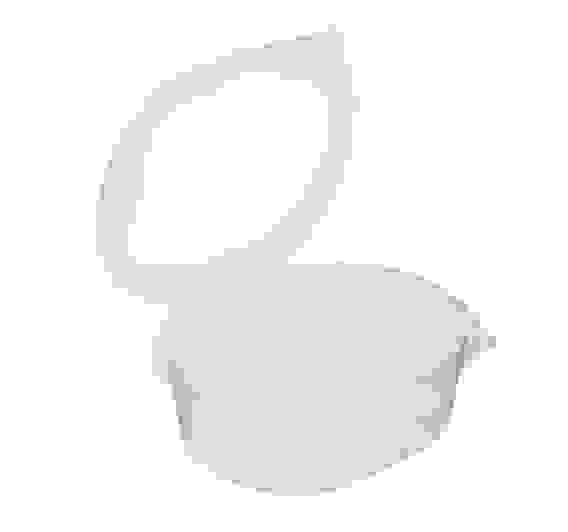 Контейнер с неразъемной крышкой 750 мл 155х129х71 мм овальный Мультипак (РКС-750)