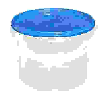 Ведро 0,50 л, д-109мм, прозрачное, комплект с крышкой и ручкой, пищевое