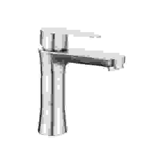 Смеситель для раковины 35к F1048 (литой, п/гайку, САТИН, нерж.сталь) FRAP