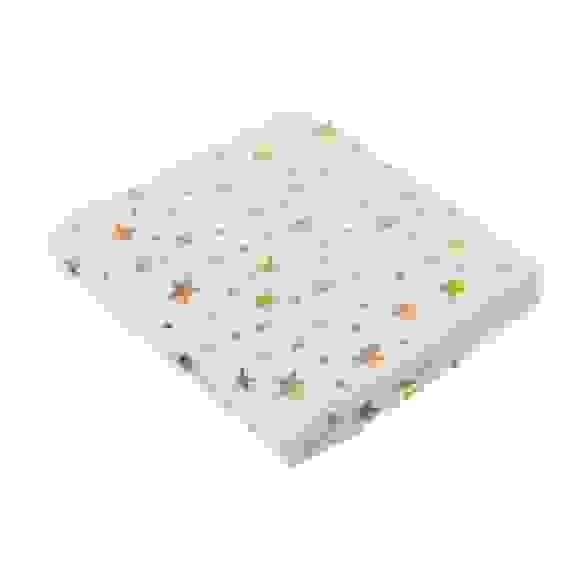 Юбка под елку со звездами, 90см, полиэстер, фолинг СНОУ БУМ