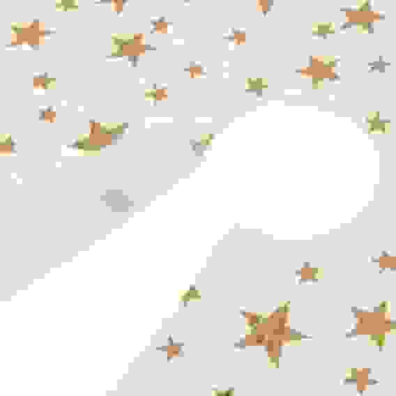 Юбка под елку со звездами, 90см, полиэстер, фолинг СНОУ БУМ