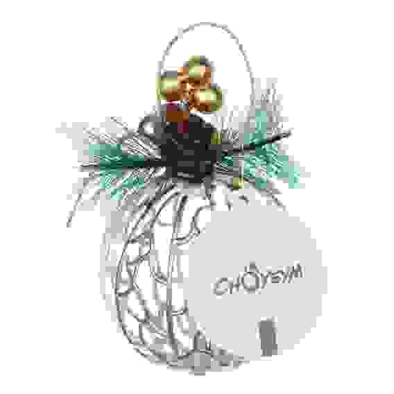 Шар с декором, 9 см, пластик, 26-633 СНОУ БУМ