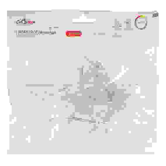 Гирлянда эл. макушка на ёлку 15см, 10 LED, мульти, пост.свечение, ПВХ прозрач., 220В СНОУ БУМ