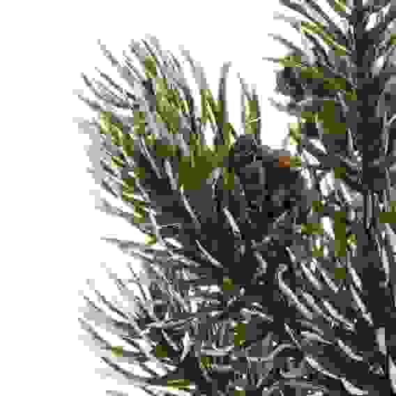 Елочка литая 100% РЕ, шишка, на пеньке, 30 см, 26-63 СНОУ БУМ