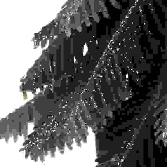 Елочка литая 100% РЕ, в горшке, с позолотой, 28 см, 26-67 СНОУ БУМ