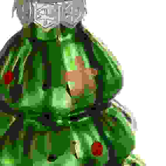 Подвеска декоративная "Елочка" 9,1x4,4 см стекло СНОУ БУМ