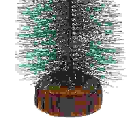Елка ершик, зеленая, 25 см, пластик, дерево, 26-52 СНОУ БУМ