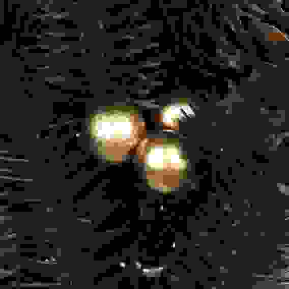 Елочка литая 100% РЕ, шишка, золотая ягода, 18 см, 26-60 СНОУ БУМ