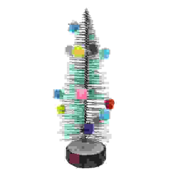 Елка ершик, зеленая, 20 см, пластик, дерево, 26-54 СНОУ БУМ