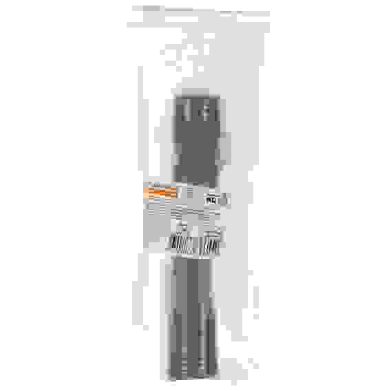 Ошейник для собак регулируемый светоотражающий (размер 33-41 см), цвет - черный