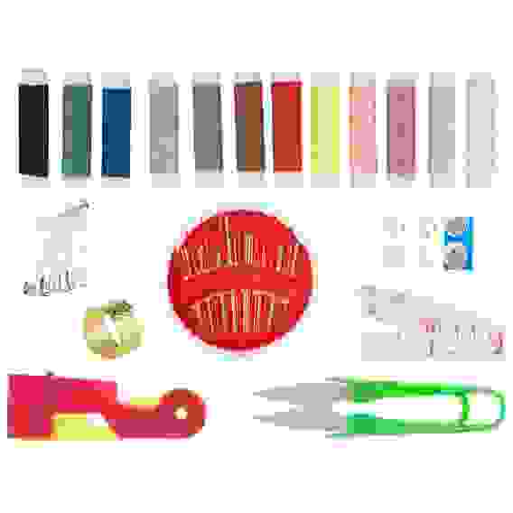 Швейный набор в боксе, 57 предметов