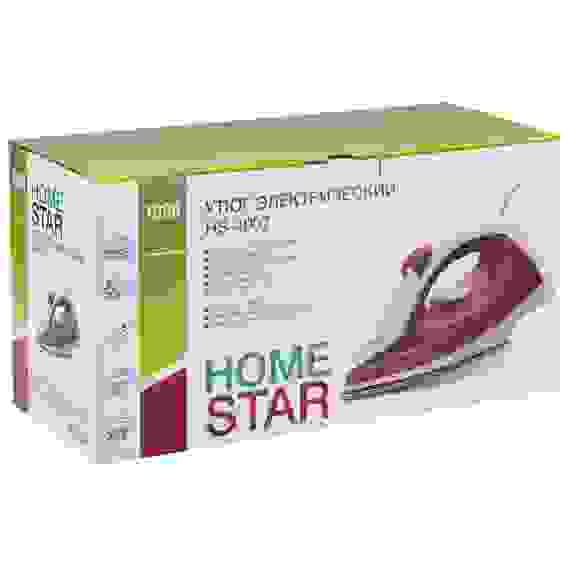 Утюг HOMESTAR HS-4007 (1800Вт, пар,спрей, паровой удар, самоочистка,тефлоновая подошва)