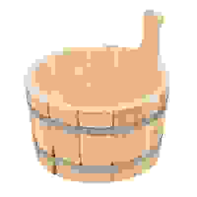 Акция! Ушат &quot;шайка&quot; 5 л. &quot;Банные штучки&quot;/1