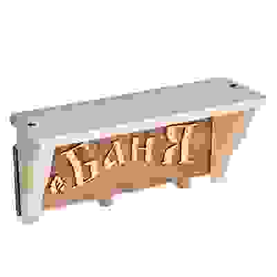 Полка с вешалкой &quot;Баня&quot; , 2 рожка 30х10х15 см &quot;Банные штучки&quot;/2