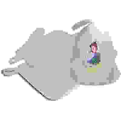 Набор из 3-х предметов (шапка Лучший банщик, рукавица, коврик) войлок 100%