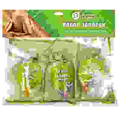 Набор Запарок в сумочке 3шт (Эвкалипт, Душица, Чабрец) &quot;Банные штучки&quot; /10