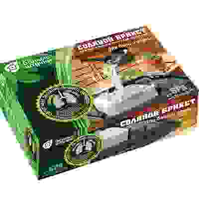 Соляной брикет 14,5*10,5*5 см, 1300 г для бани и сауны \"Банные штучки\"/ 9