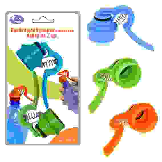 АКЦИЯ!Пробка для бутылок с клапаном Набор из 2 шт 3 цв (mix) LF13-118