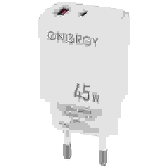 Сетевое зарядное устройство Energy ET-42 PRO, 45 Вт, цвет белый