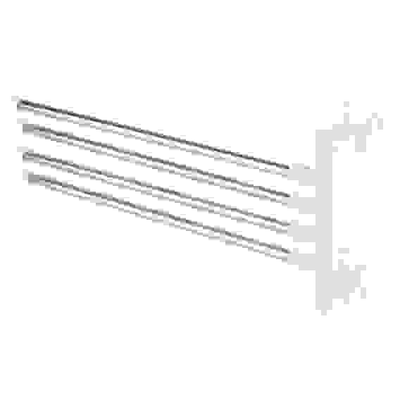 Держатель для полотенец настенный, 4 спицы, 30*5*14,3 см