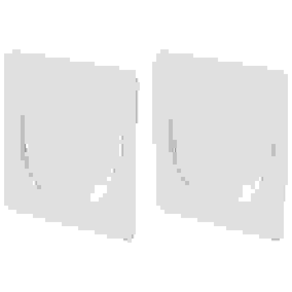 Держатель для карниза самоклеящийся, прозрачный, 2 шт