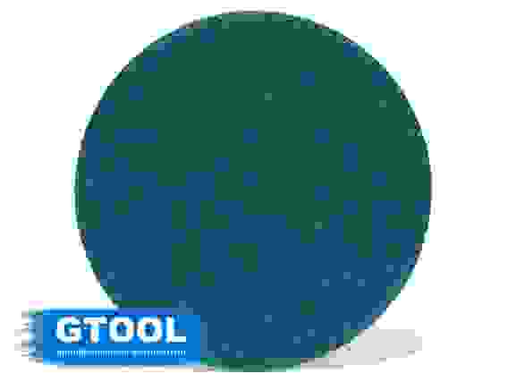 Круг шлифовальный на липучке, зерно P80, d125мм GTOOL ZK