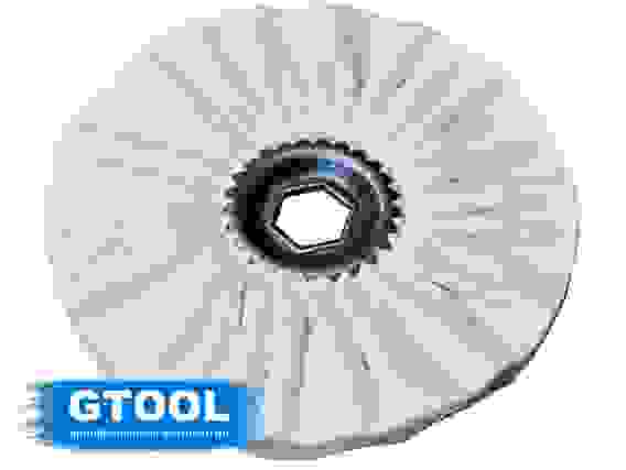 Круг полировальный хлопчатобумажный d150*10*19мм. GTOOL