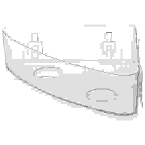 Полка для ванной подвесная угловая CRYSTAL