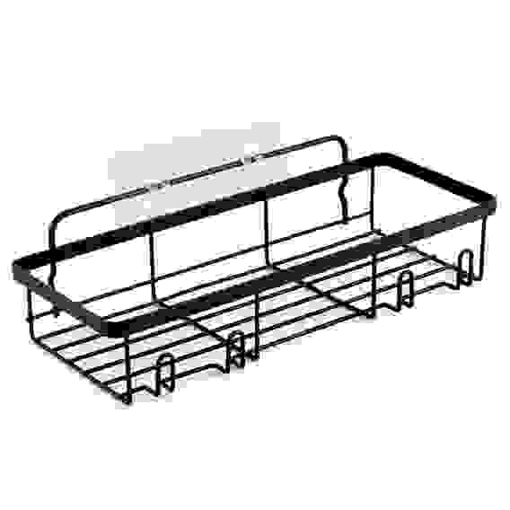 Полка подвесная прямоугольная GRAPHITE, 30,5*12*5,8 см
