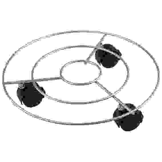 Подставка под цветочный горшок на колесиках, 30 см