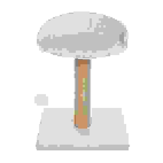 Когтеточка-столбик для кошек тм VETTA, с лежанкой и игрушкой, 30x30x40см