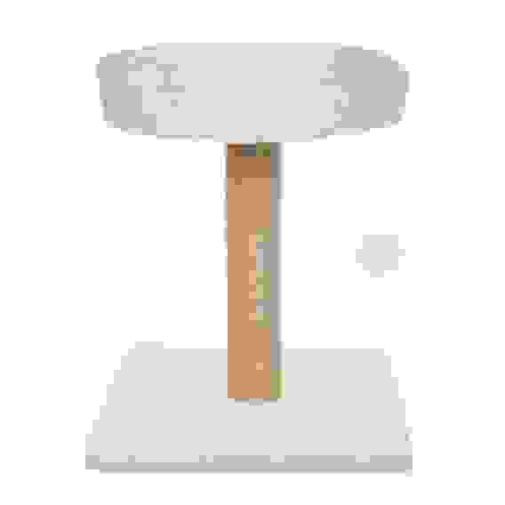 Когтеточка-столбик для кошек тм VETTA, с лежанкой и игрушкой, 30x30x40см