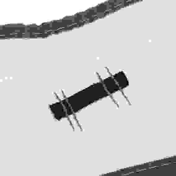 Насадка для швабры арт. 444-022 тм Vetta, 34х14 см, 22 гр., микрофибра, серая