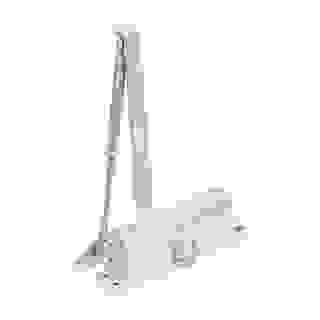 Доводчик дверной Notedo DC-090-НО с фиксацией серебро