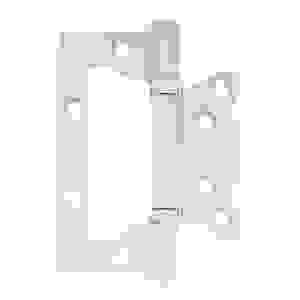 Петля (навес) Trodos 100х75х2.0 без врезки б/к белый