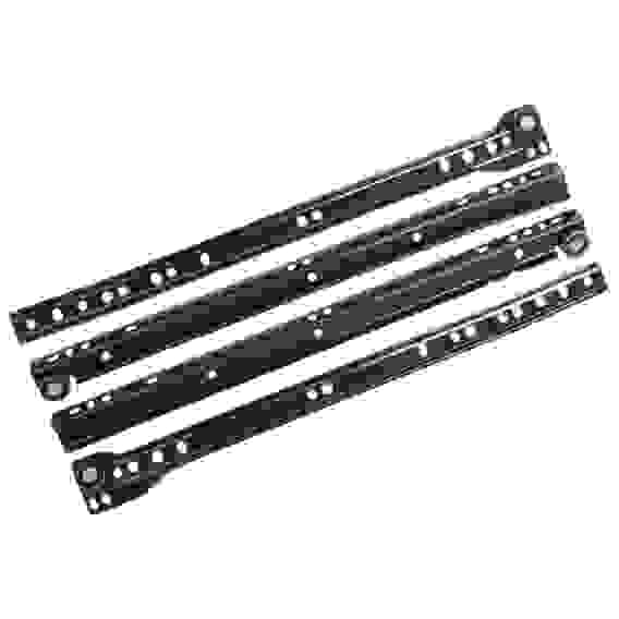 Направляющие роликовые(компклект) 350/0,8мм черный StahlBuro