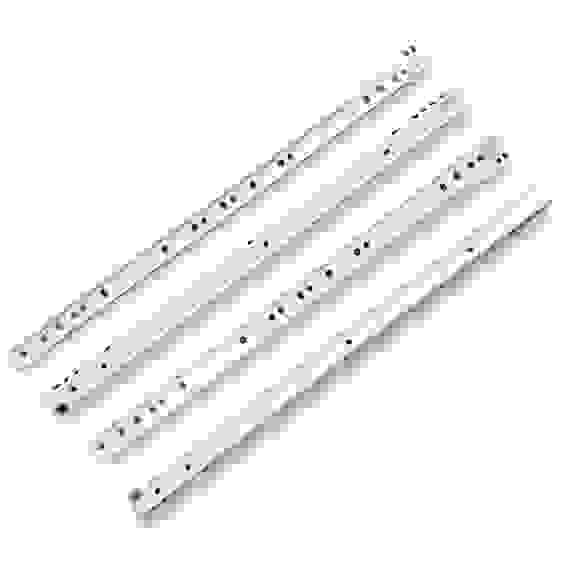 Направляющие роликовые(компклект) 450/0,8мм белые StahlBuro