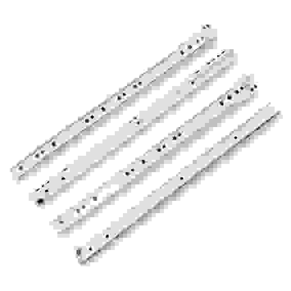 Направляющие роликовые(компклект) 400/0,8мм белый StahlBuro