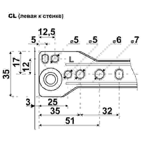Направляющие роликовые(компклект) 400/0,8мм белый StahlBuro