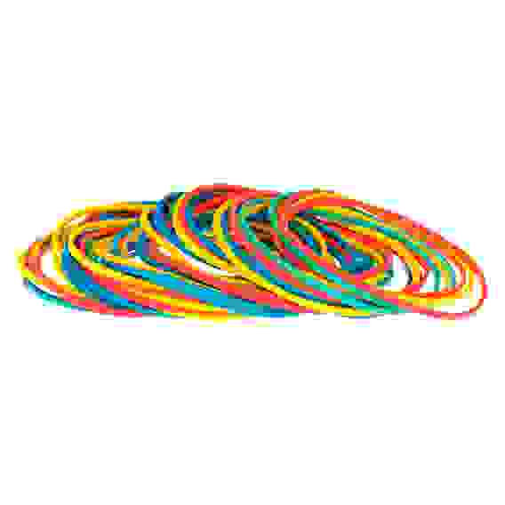 Банковская резинка 100г OfficeSpace, диаметр 40мм, ассорти, европодвес