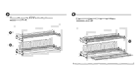 Сушилка для посуды Gloria SU16/500